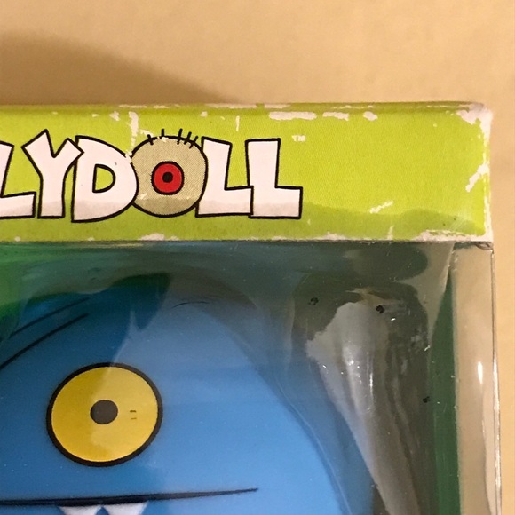 Uglydoll Action Figure Series 2 Uglyworm Collectible Toy In Box Blue One Eye - Picture 7 of 9